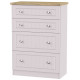 Venice 4 Drawer Deep Chest